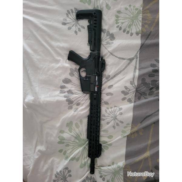 Carabine TAC R1 Hammerli cal.22LR + Silencieu et poigne