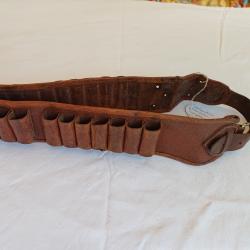Cartouchière pour cartouches de chasse calibre 12 poinçon Manufrance