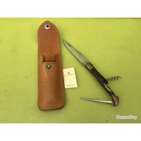 VENDU PAR LE-CUIRASSIER  COUTEAU LAGUIOLE MAX CAPDEBARTHES ARTISAN FRANAIS