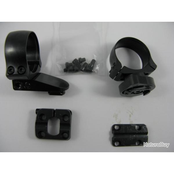 Montage pivotant HMS avec colliers de 30 mm pour Remington 783