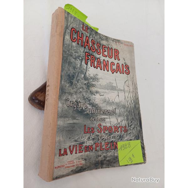 Chasseur franais 1928 anne complte relie