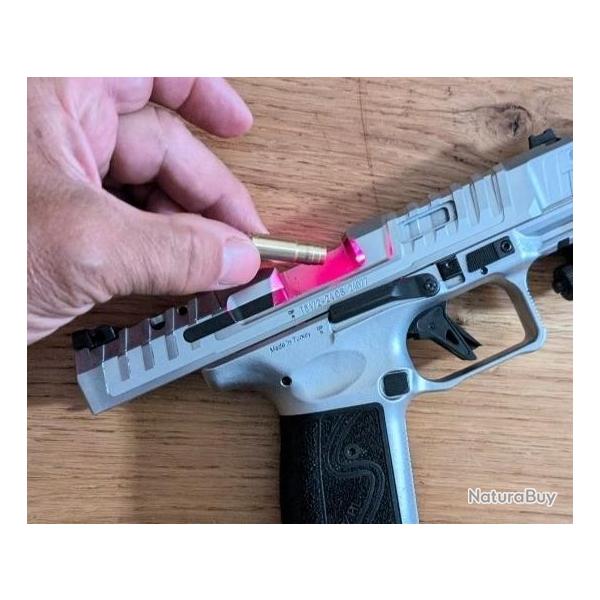 BALLE LASER COLLIMATEUR 9mm POUR REGLER VOTRE ARME SANS GASPILLER DE MUNITIONS