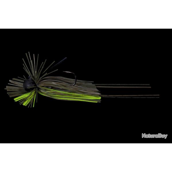 Rubber Jig Elitelure Tigris Finesse Jig 7g 006 - Green Pumkin Chart