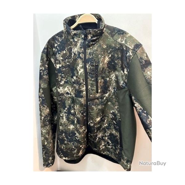 Veste de chasse Somlys camo verte 3D Taille XL