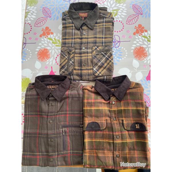 Chemises HARKILA Taille M LOT DE 3