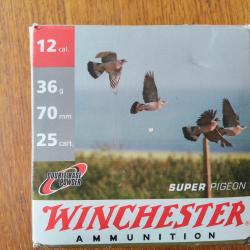 Cartouches calibre 12 winchester