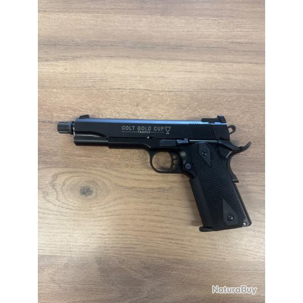 Pistolet walther Colt 1911 Gold Cup trophy 22LR Filet
