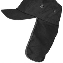 Casquette Protection Nuque Grise Anthracite en Coton Saharienne Nedeyv Taille unique Gris