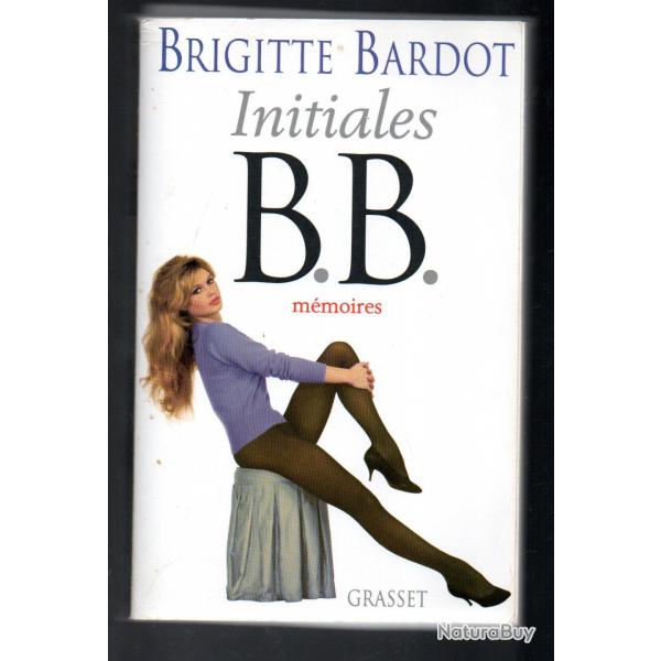 initiales B.B.mmoires de brigitte bardot grand format