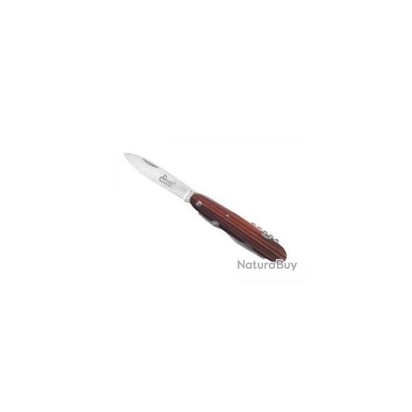 Couteau Douris Chastel NAVETTE 6 pices manche en bois de violette +tui