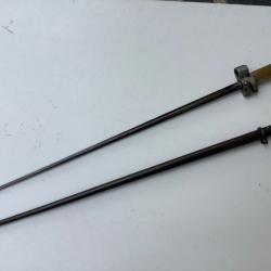 Baïonnette LEBEL 1916 fabrication Américaine REMINGTON à partir de 1886