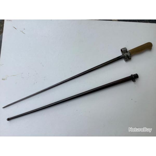 Baonnette LEBEL 1916 fabrication Amricaine REMINGTON  partir de 1886