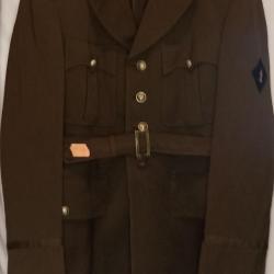 Vareuse Adjudant chef GENDARMERIE Libération 44/45 Indo