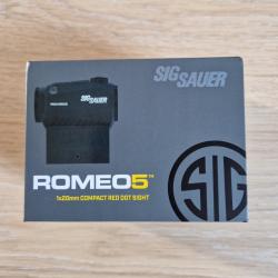 Point rouge SIG SAUER ROMEO 5 -2 MOA