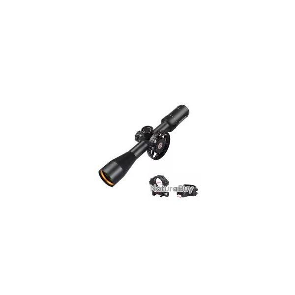 Lunette de vise FFP WestHunter HD Gen2 6-24x50 avec Arrt zro Tir Longue Porte Chasse Tactique
