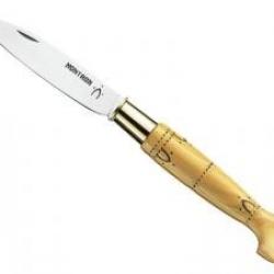 Couteau Nontron n°  25 lame acier inox T12 manche queue de carpe