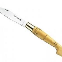 Couteau Nontron n°30 lame acier inox T12 manche en sabot