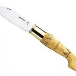 Couteau Nontron n°50 lame acier inox T12 manche en sabot