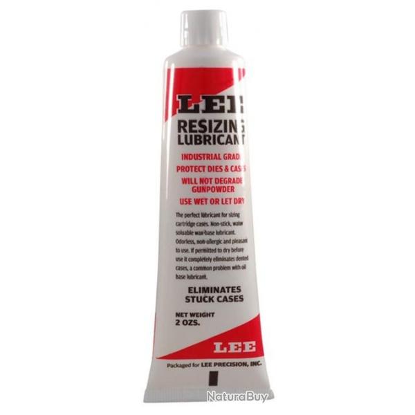 Lubrifiant pour recalibrage LEE Resize lube 60ml
