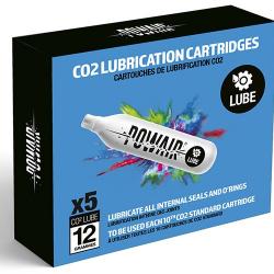 Cartouches d'entretien lube Powair CO2 12GR X 5