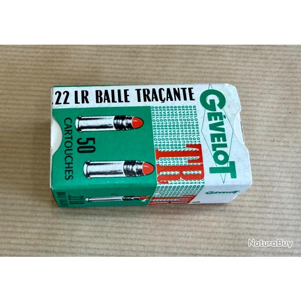 50 BALLES TRAANTES 22LR GEVELOT