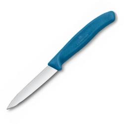 6.7602.C1 Couteau d'office Victorinox Swiss Classic bleu 8cm/boîte de 20