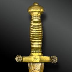 Glaive des troupes à pied, modèle 1831, matriculé - France - XIXème siècle