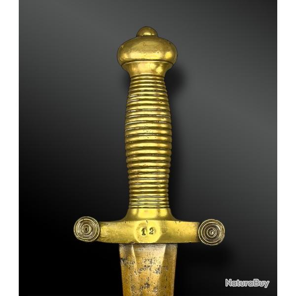 Glaive des troupes  pied, modle 1831, matricul - France - XIXme sicle