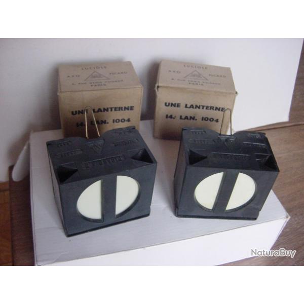 lot Balise Parachutiste Luciole Lampe AXO PICARD modle 1953 Arme Franaise TAP -Parachutistes