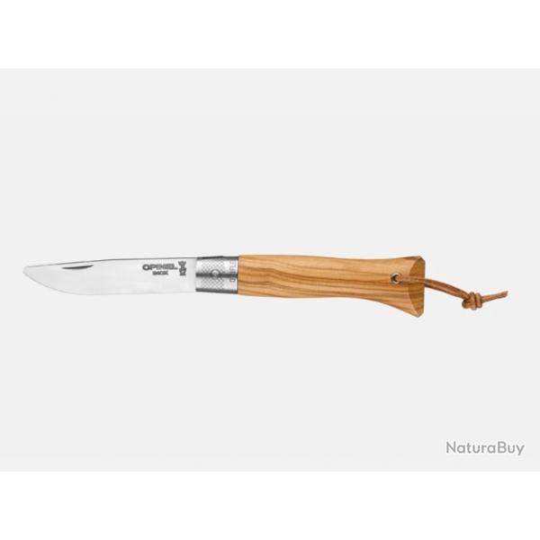 Couteau Opinel no6 Opiflex Olivier