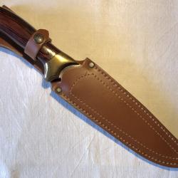 VENDS POIGNARD CHASSE GRANDE LAME