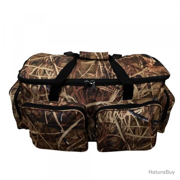 SAC DE VOYAGE CAMOUFLAGE ROSEAU MIGRATEUR 95 LITRES