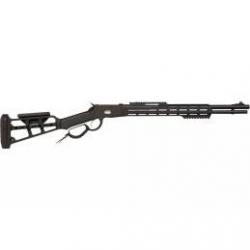 Carabine levier sous garde Hugtek LVR SXB noire carcasse apparente 357 mag