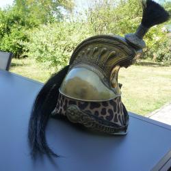 Casque dragon troupe Mle 1858