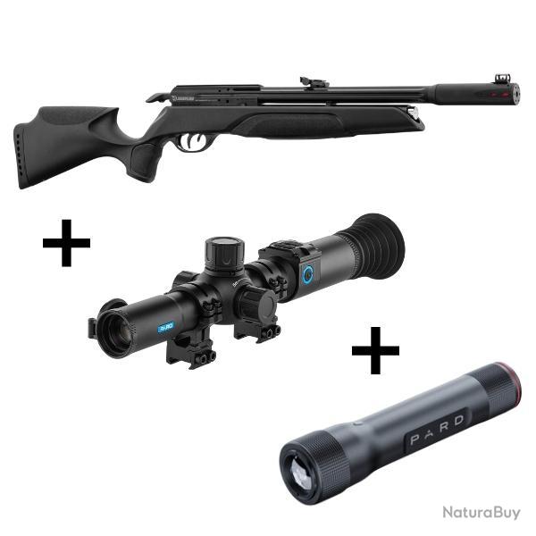 Pack Carabine Arrow 4,5mm 19.9J + Vision Nocturne Pard NS mini 35mm + IR 850nm