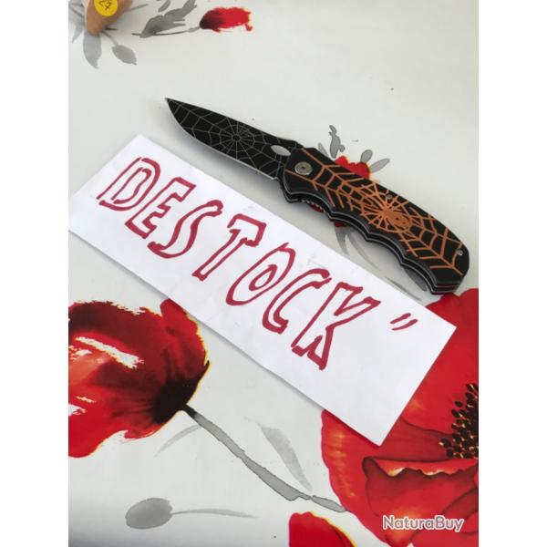Couteau araigne  lame dcore