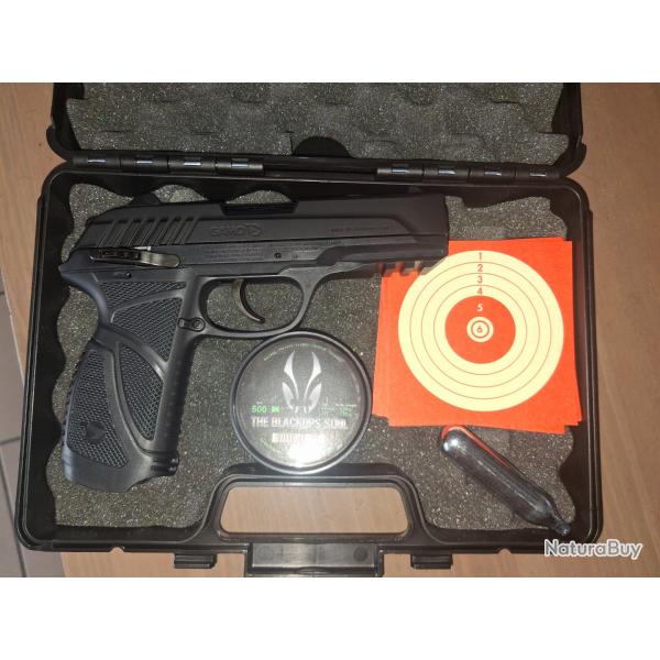 Pistolet CO2 Gamo PT85 Calibre 4.5 MM Blowback