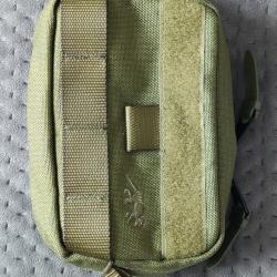 Pochette molle Cordura verte olive 16x9,5cm