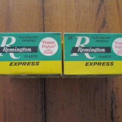 LOT DE 2 BOITES DE 25 CARTOUCHES   REMINGTON EXPRESS