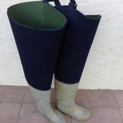 CUISSARDE  CAOUTCHOUC   NEOPRENE  . ETCHE  SECURITE  PT  : 43/44  .