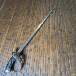 SABRE 1889 DE CAVALERIE ALLEMAND WW1 LAME SIGNÉE HOFLIEFERANT BERLIN