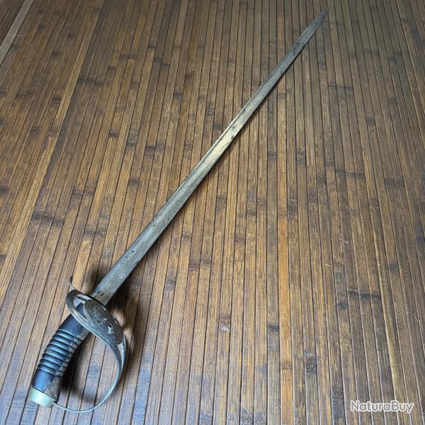 SABRE 1889 DE CAVALERIE ALLEMAND WW1 LAME SIGNE HOFLIEFERANT BERLIN