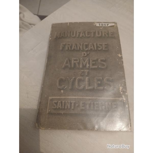 Catalogue 1907 manufacture franaise d'armes et cycles