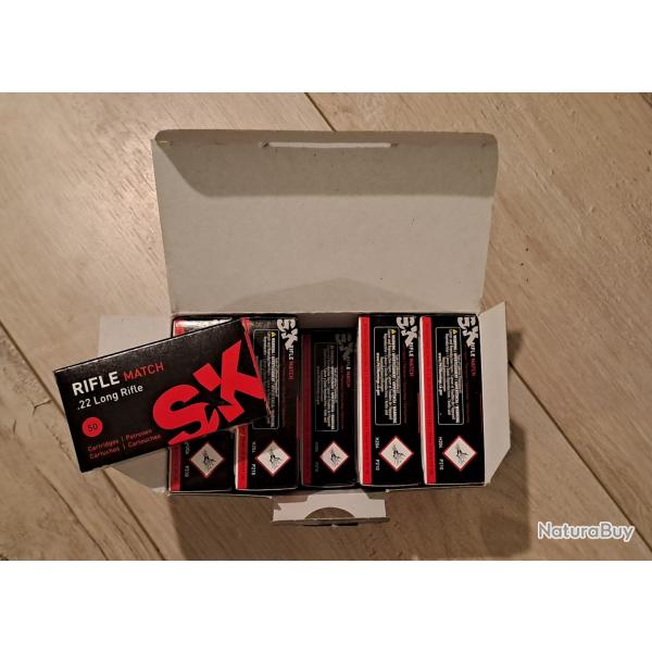 SK 22LR RIFLE MATCH X 500