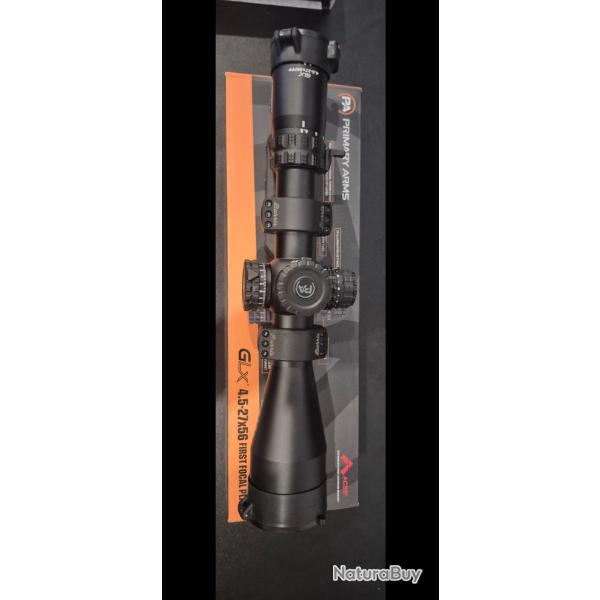 Lunettes Primary Arms - GLX 4.5-27X56 + Montage BURRIS SIGNATURE