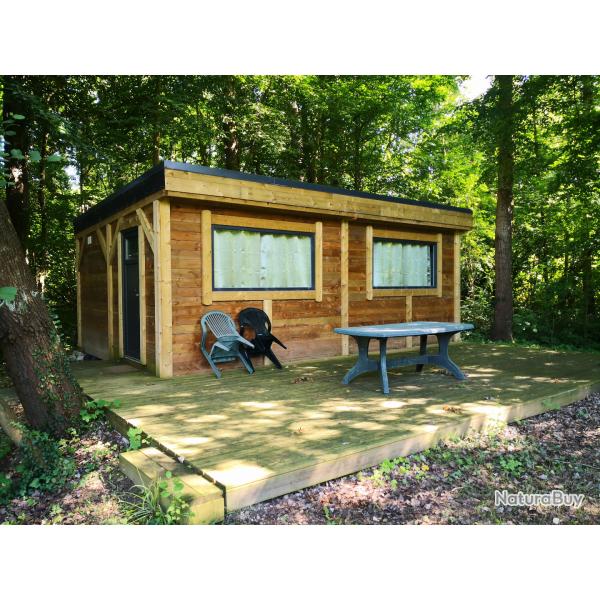 Chalet bois 31,5 m  Sur mesure tat neuf