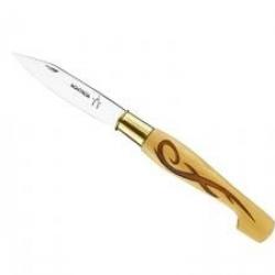 Couteau Nontron N° 25 TATOO lame acier T12 inox manche sabot buis