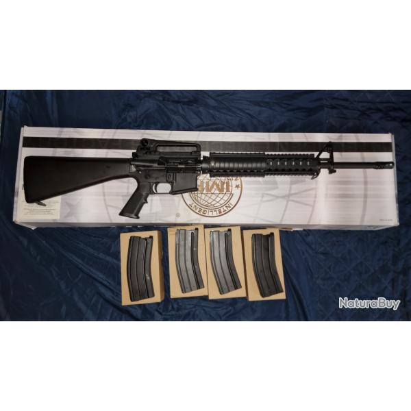 M16A4 Golden Eagle GBBR Upgrad + 4 chargeurs