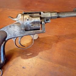 Reich revolver 1883 au même numéro ERFURT 1884 , affecté au 30 reg d'artillerie à Rastatt.