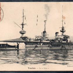 CPA -Marine Militaire - " TOULON  " Le IENA "  N°3784